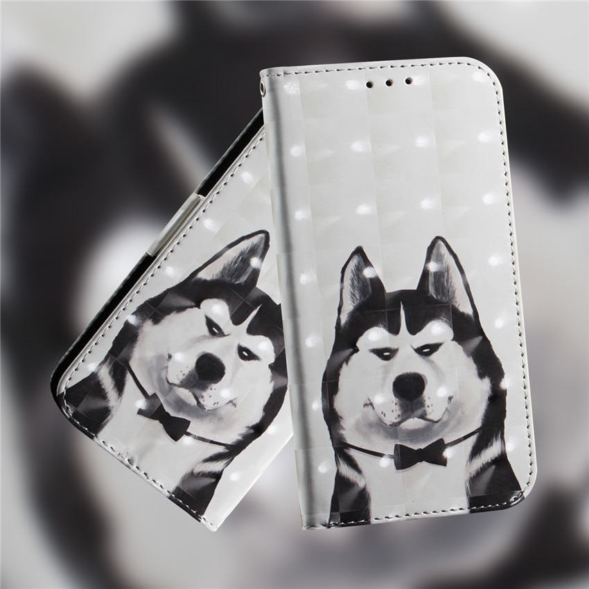 Case Samsung Galaxy A7 (2018) #เคสฝาพับแบบกระเป๋าสตางค์ Pattern Printing Wallet Stand