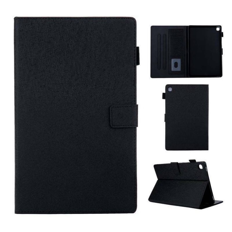 เคส Samsung Galaxy Tab S5e SM-T720 / T725 #เคสฝาพับหนัง PU มีช่องใส่บัตร Business Style Leather Case with Card Storage