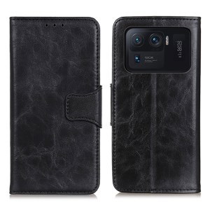 เคส Xiaomi Mi 11 Ultra#เคสฝาพับหนังแยกคุณภาพดี Crazy Horse Split Leather Wallet