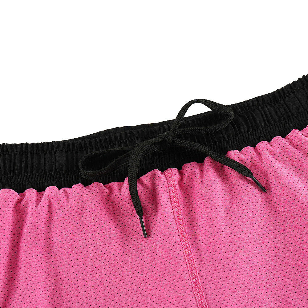 กางเกงวิ่ง ขาสั้นผู้หญิง 2-in-1 มีซับใน มีซิปกระเป๋าหลัง ARSUXEO (G7)