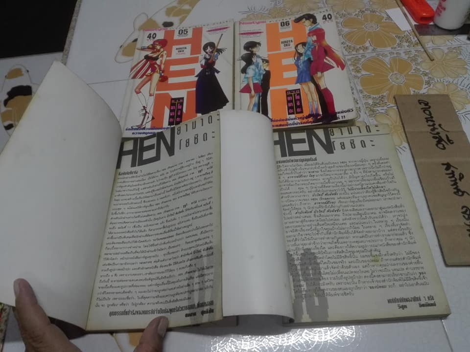 HEN ภาค ยามาดะ โยชิดะ ครบชุด 8 เล่มจบ Hiroya Oku เขียน **สินค้าหมด**