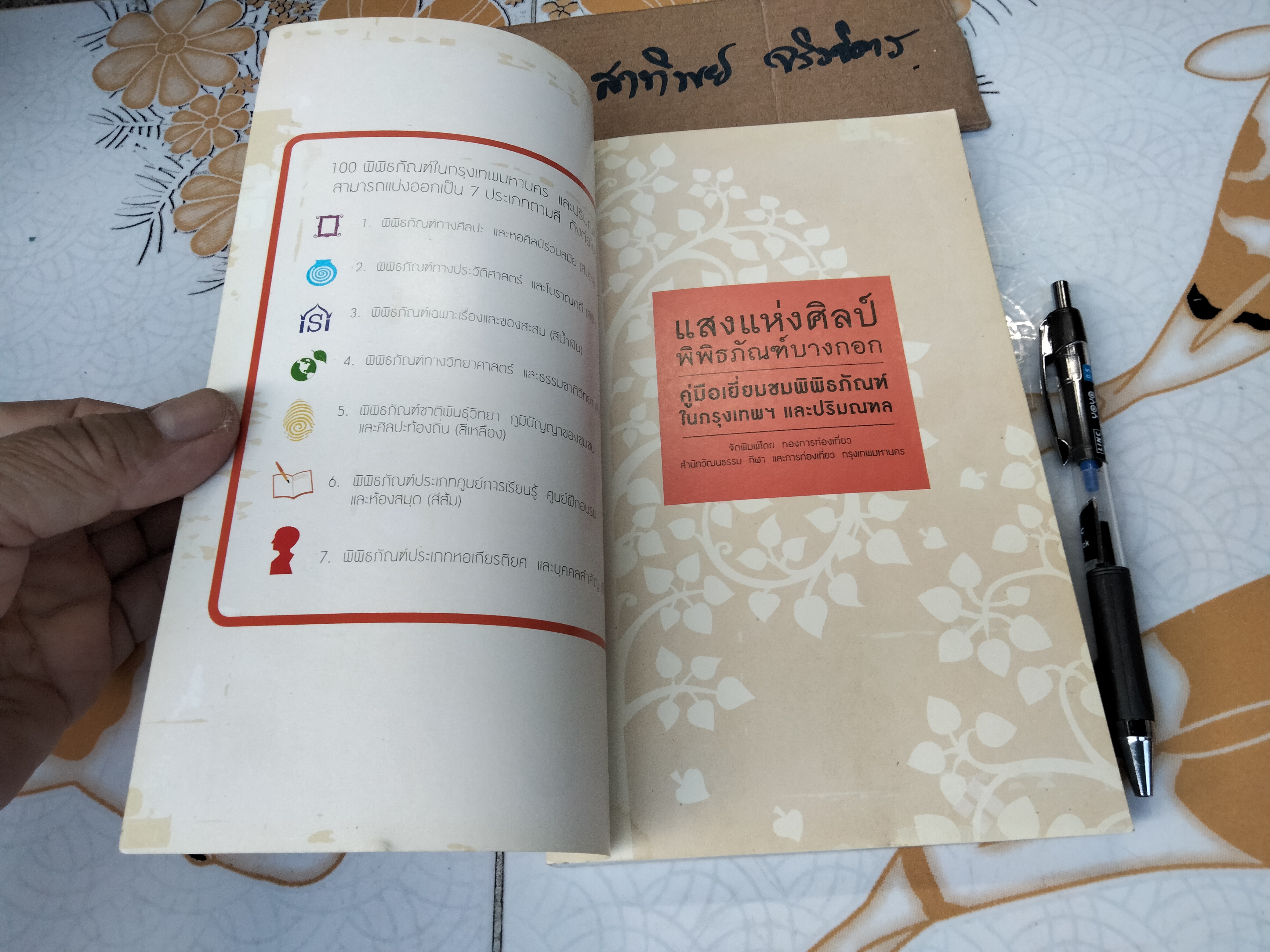 แสงแห่งศิลป์ พิพิธภัณฑ์บางกอก คู่มือเยี่ยมชมพิพิธภัณฑ์ในกรุงเทพฯ และปริมณฑล **สินค้าหมด**