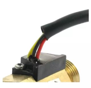 New 1/2PT Water Flow Sensor Switch Control Meter Flowmeter 1.5-30L/min