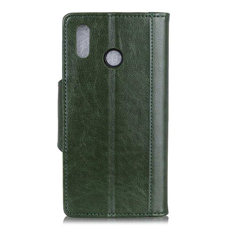 เคส Asus Zenfone Max Pro (M2) ZB631KL #เคสฝาพับหนัง PU แบบกระเป๋าสตางค์ Textured PU Leather Wallet