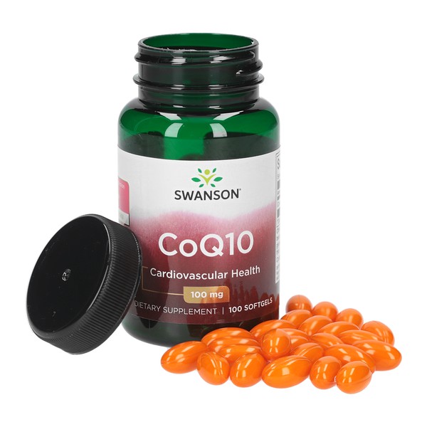 Ultra Coenzyme Q10, 100mg 100 Softgels (Swanson®) เพื่อสุขภาพหัวใจและหลอดเลือด #Q10 #คิวเทน #โคคิวเทน
