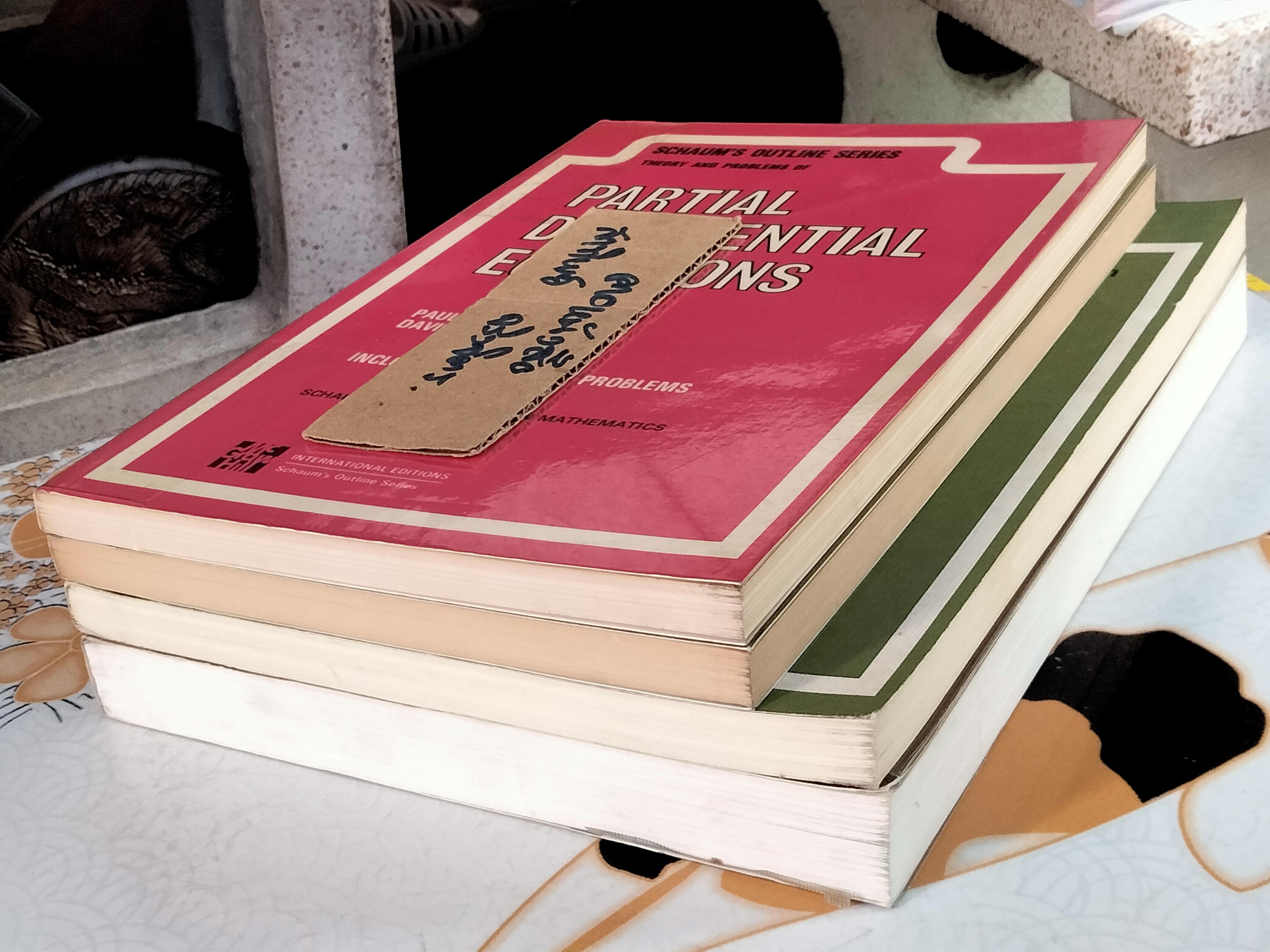 หนังสือชุด SCHAUM'S OUTLINE SERIES Theory and problems (ขายรวม 4 เล่ม) **สินค้าหมด**