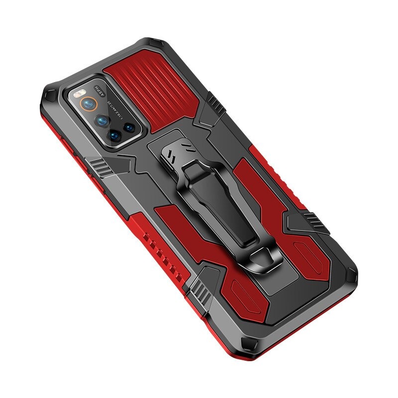 Case Vivo V19 #เคสฝาหลังกันกระแทกมีคลิบหนีบ ไฮบริด พลาสติก+TPU Heavy Duty Rugged Hybrid