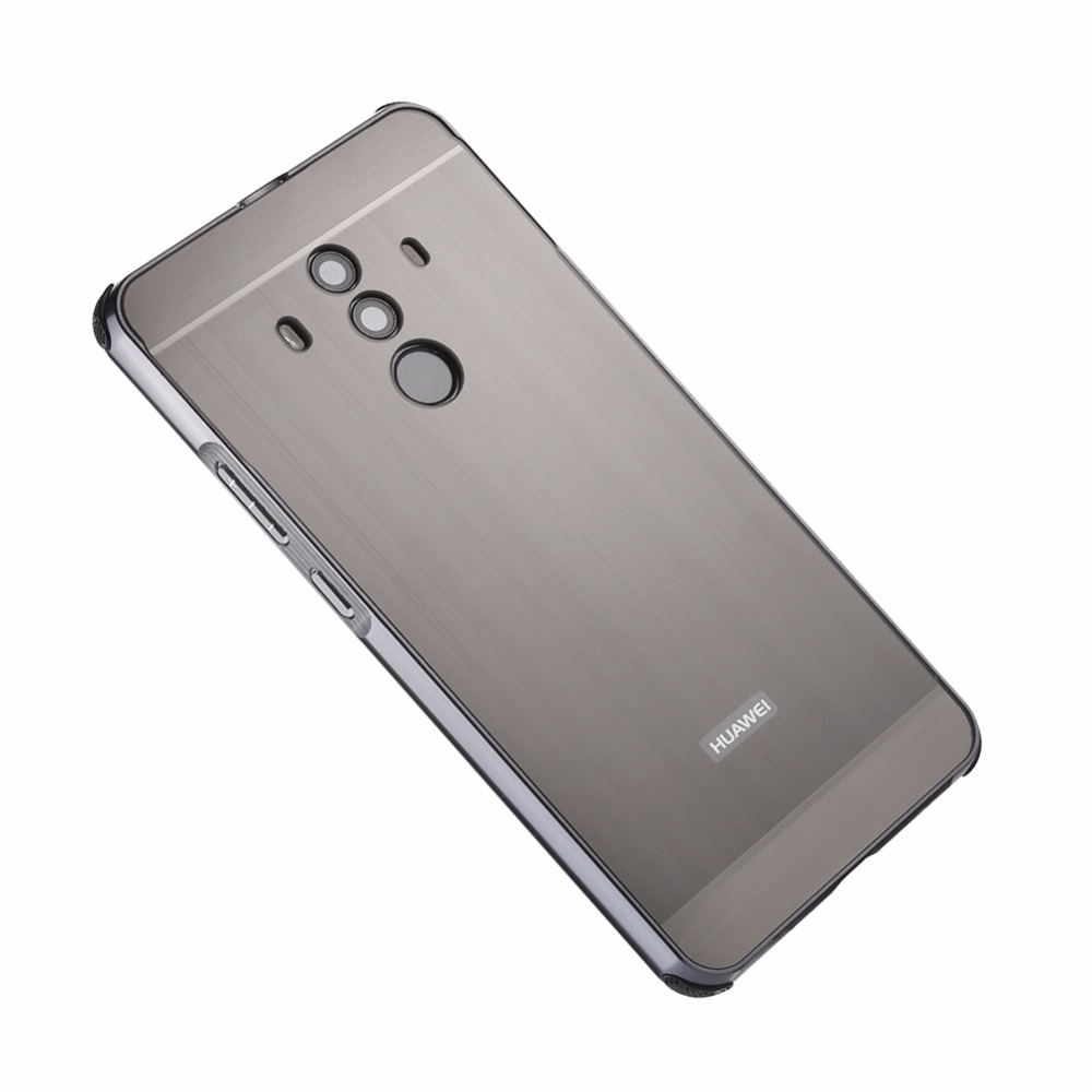 เคส Huawei Mate 10 Pro #เคสขอบอะลูมิเนียมผสมฝาหลัง Slide-on สวยงามทันสมัย