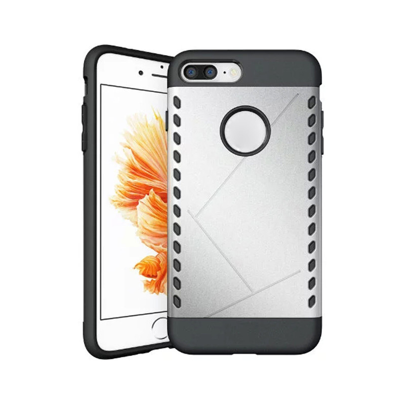 case iphone 7 เคสเกราะป้องกัน PC+TPU ด้านนอกแข็งด้านในนิ่ม สีสันสวยงามทันสมัย
