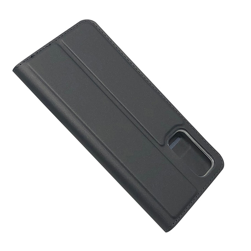 เคส Samsung Galaxy S10 Lite #เคสแบบฝาพับหนัง PU Magnetic Adsorption Stand Leather Card Holder