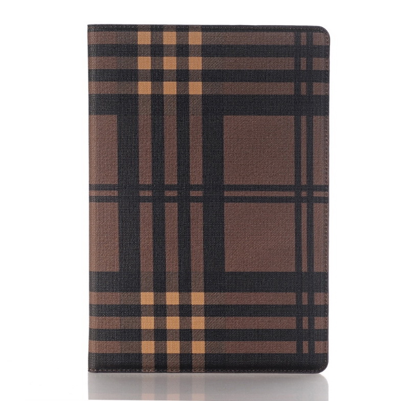 เคส Huawei MediaPad M5 8.4 นิ้ว #เคสฝาพับกระเป๋าสตางค์หนัง PU รูปแบบลายสก็อต