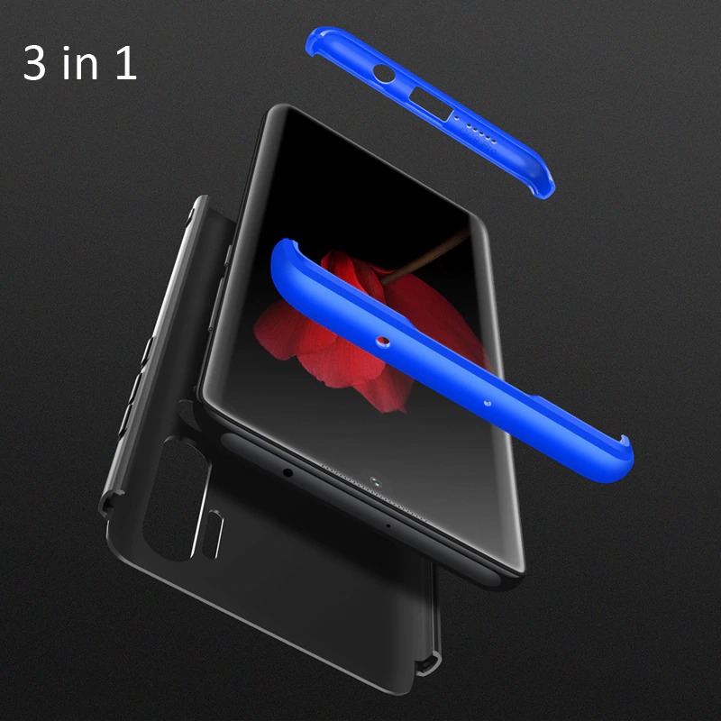 Case Xiaomi Mi Note 10 Pro #เคสฝาหลังพลาสติกแข็ง Detachable All-wrapped Matte แยกชิ้นได้