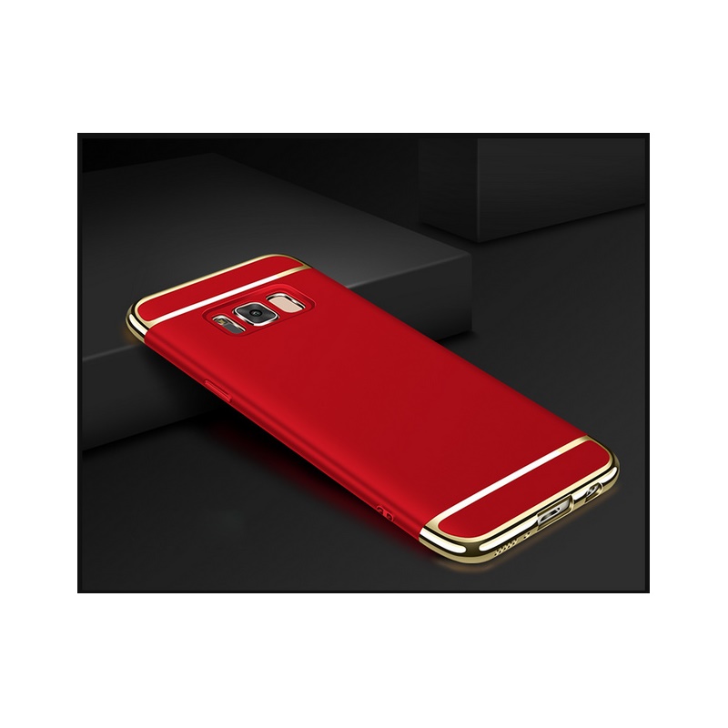 Case Samsung Note 8 #เคสฝาหลังพลาสติกแข็ง 3 - in - 1 Electroplating #เคสคุณภาพดีราคาถูก