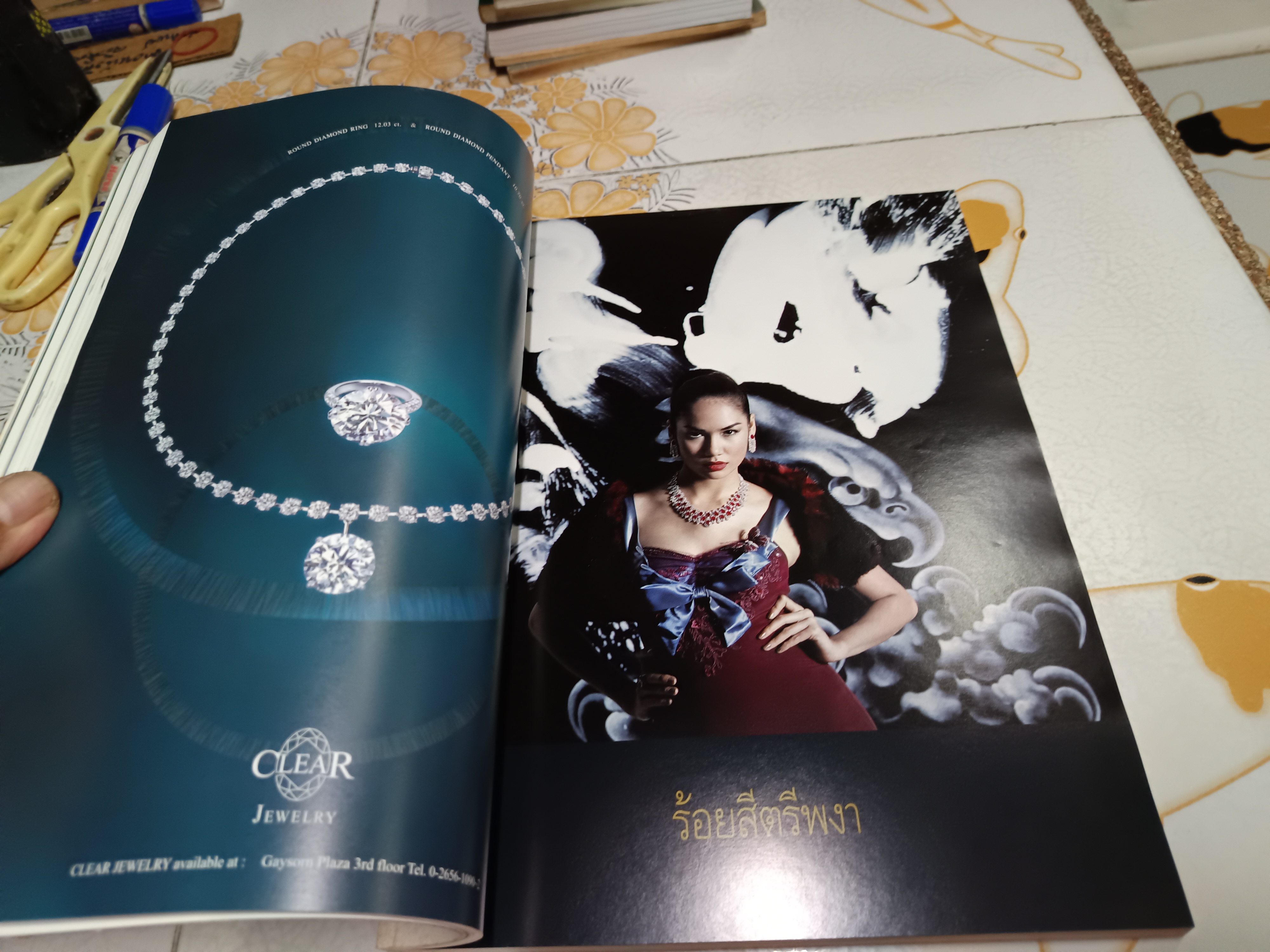 นิตยสารพลอยแกมเพชร ฉบับ ไตรสูรย์-ถวัลย์ ดัชนี ปก เข็ม รุจิรา ช่วยเกื้อ ปีที่ 13 ฉบับที่ 308 **สินค้าหมด**