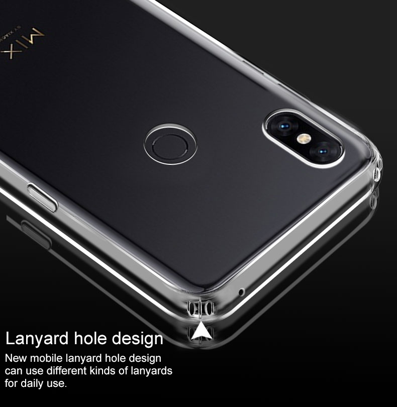 Case Xiaomi Mi Mix 3 #เคสฝาหลัง TPU ใสนิ่ม IMAK กันกระแทก + ฟิล์มกันรอยหน้าจอ