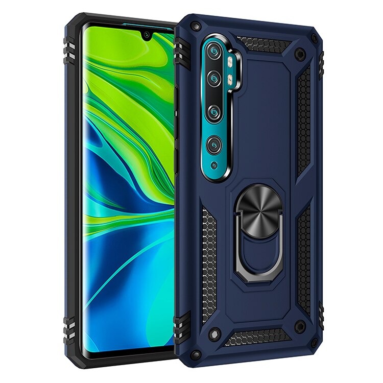Case Xiaomi Mi Note 10 Pro #เคสฝาหลัง Hybrid TPU+PC มีแหวนสวมนิ้ว