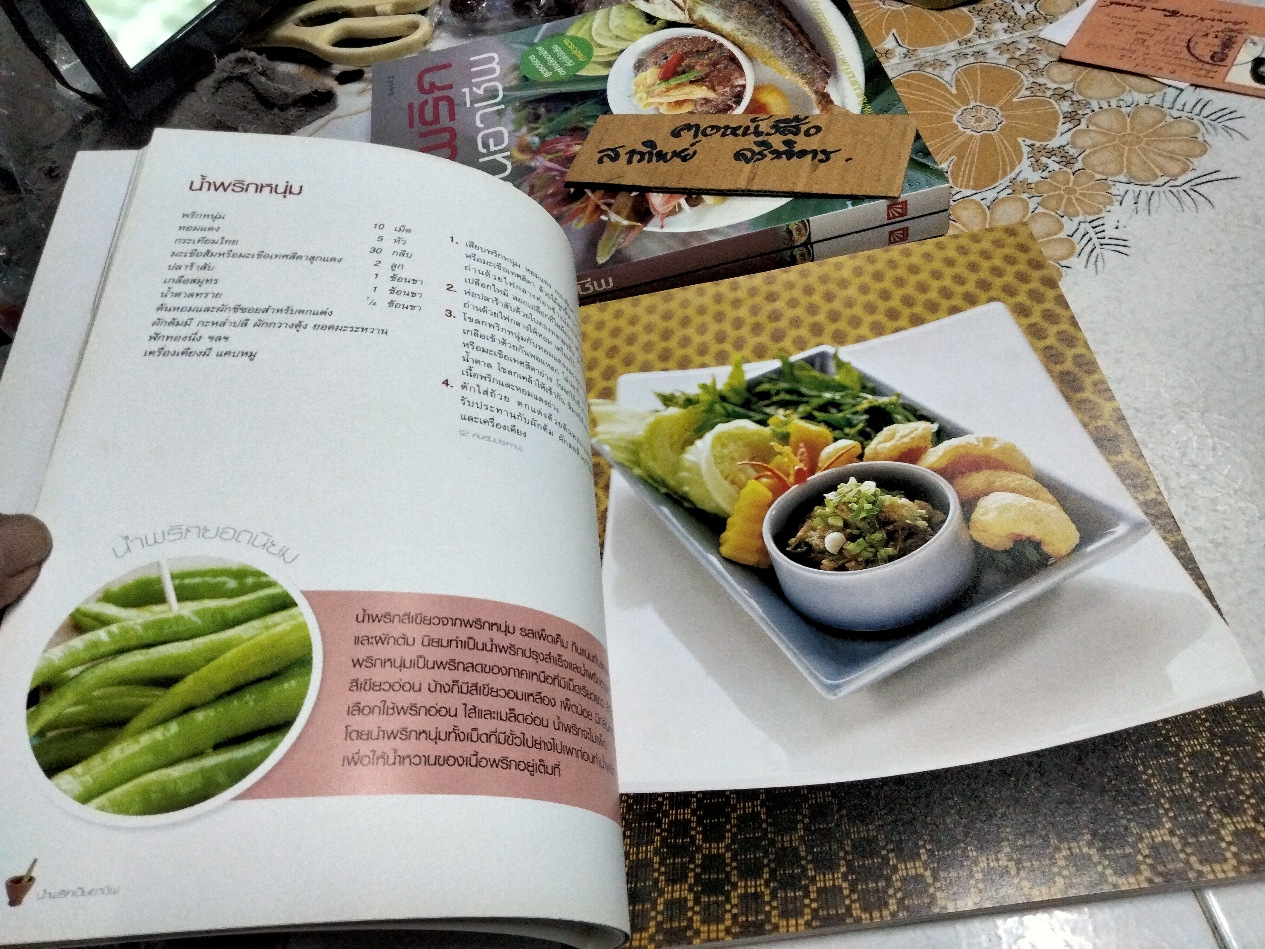 น้ำพริกเป็นอาชีพ สนพ.แสงแดด