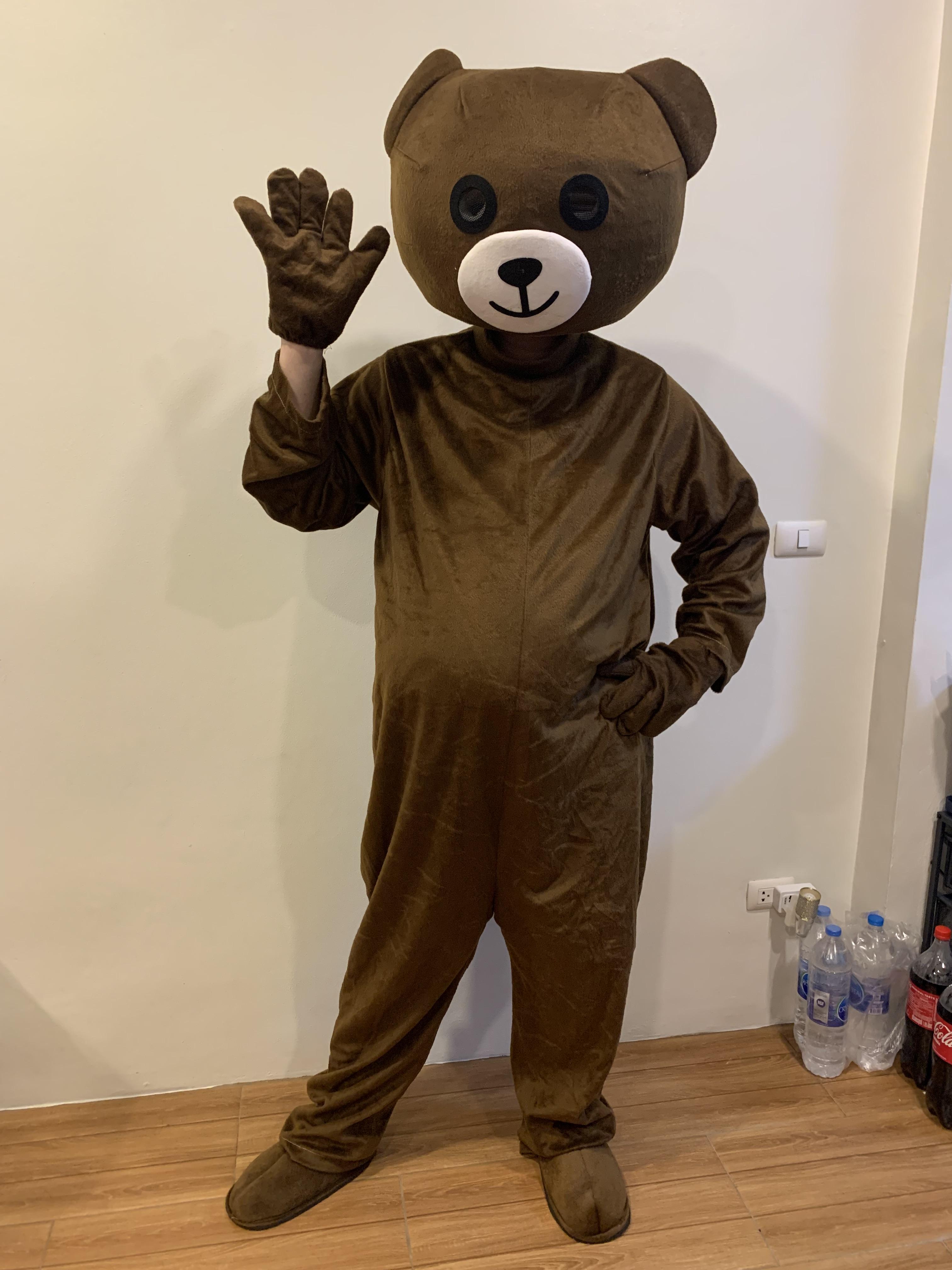 บริการให้เช่ามาสคอทหมีบราวน์ Bear Brown Mascot