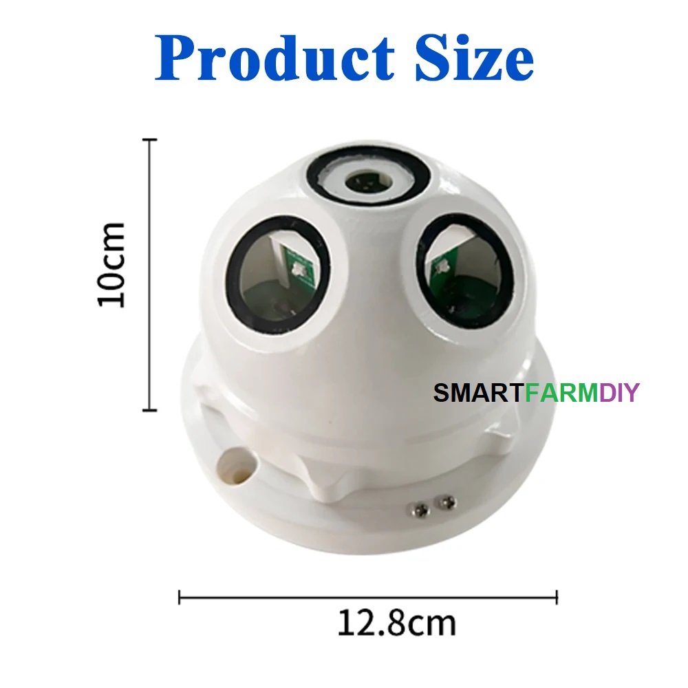 Optical Rain Sensor เครื่องตรวจจับปริมาณน้ำฝน485สถานีตรวจวัดปริมาณน้ำฝน RS485