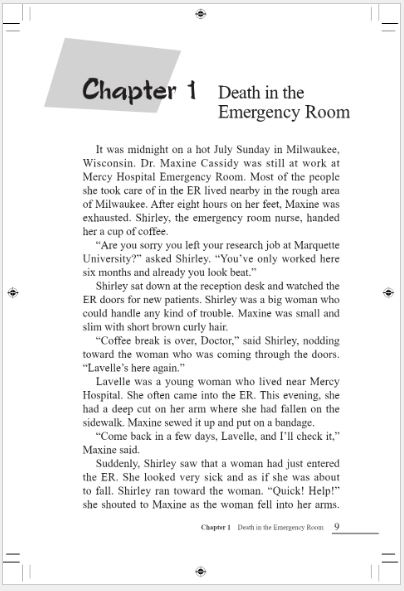 หนังสืออ่านนอกเวลาภาษาอังกฤษเรื่อง: Emergency Murder+MP3 (ระดับ 5) Emergency Murder + MP3 (Level 5) 迷雾重重（第5级）+ MP3