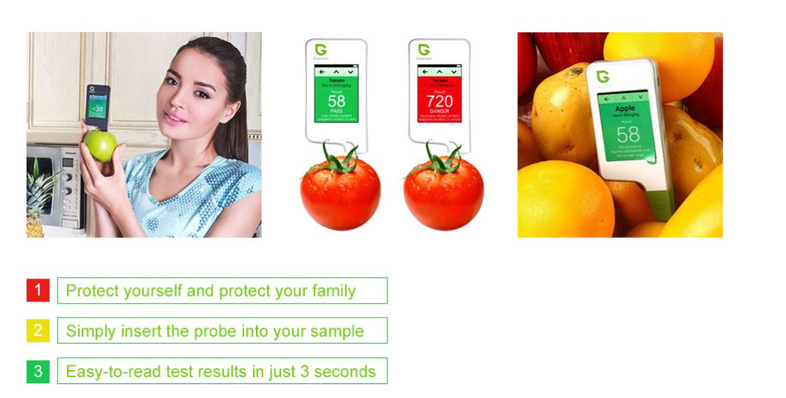Greentest ECO ความแม่นยำสูงอ่านดิจิตอลอาหารไนเตรตTester