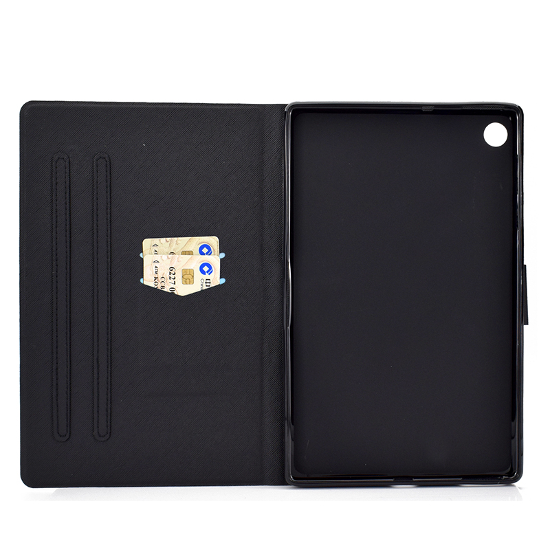 เคส Huawei MatePad T8 8 นิ้ว #เคสฝาพับพิมพ์ลายหนัง PU พร้อมที่เก็บการ์ด Pattern Printing PU Leather Tablet Stand Case with Card Storage