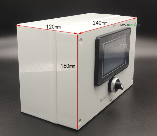 เครื่องวัดค่า Soil NPK PH Temperature Water Content Measuring Device Sensor