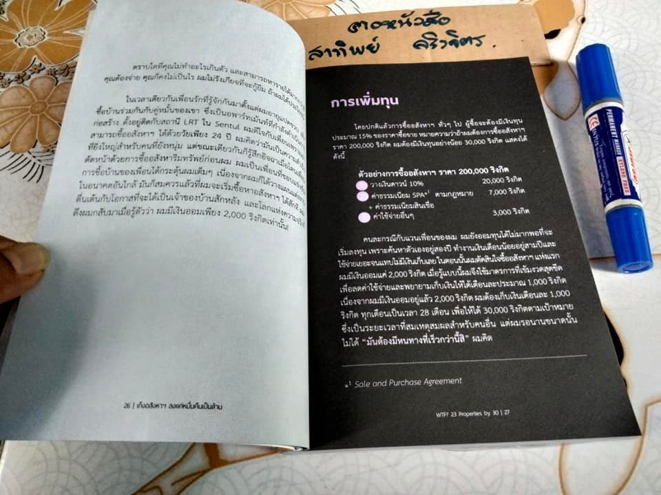 เก็งอสังหาฯ ลงแค่หมื่น คืนเป็นล้าน - Faizul Ridzuan (ไฟซูล ริดซวน), เกศสิรินทร์ ออลทรี แปล