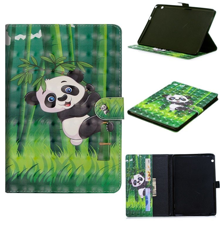 เคส Huawei MediaPad T3 10 #เคสฝาพับหนัง PU พิมพ์ลวดลาย Pattern Printing Wallet Stand