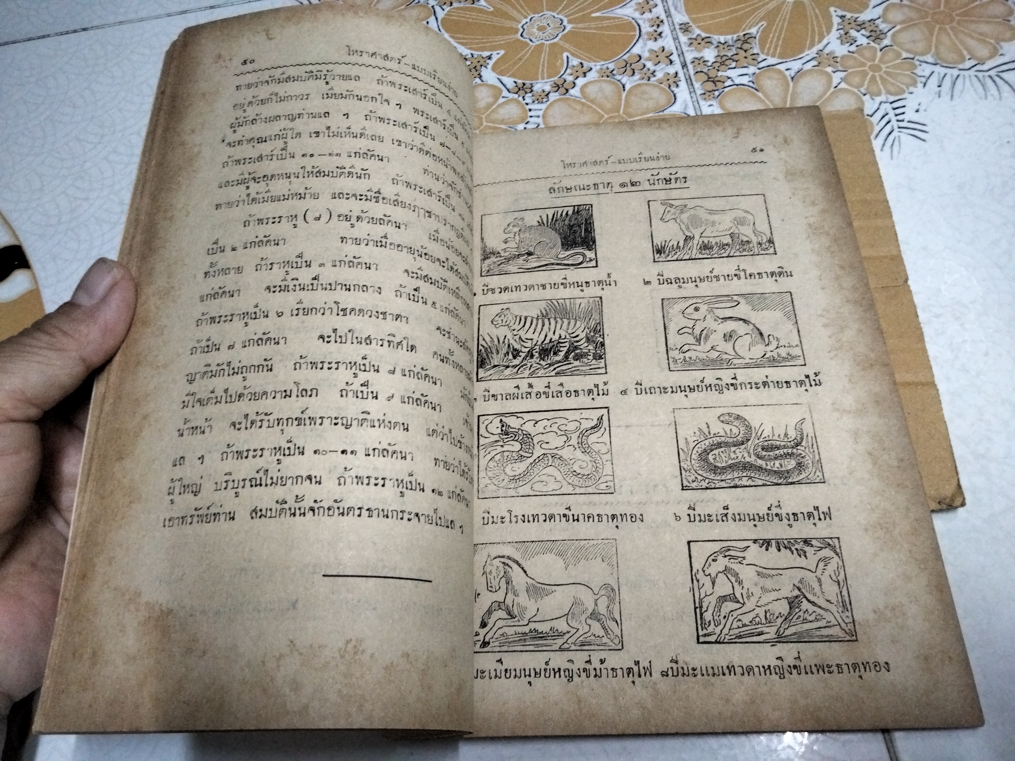 ตำราพรหมลักษณะศาสตร์ โดย วิทยาธรี เขษมบรรณกิจ พิมพ์ปี 2492