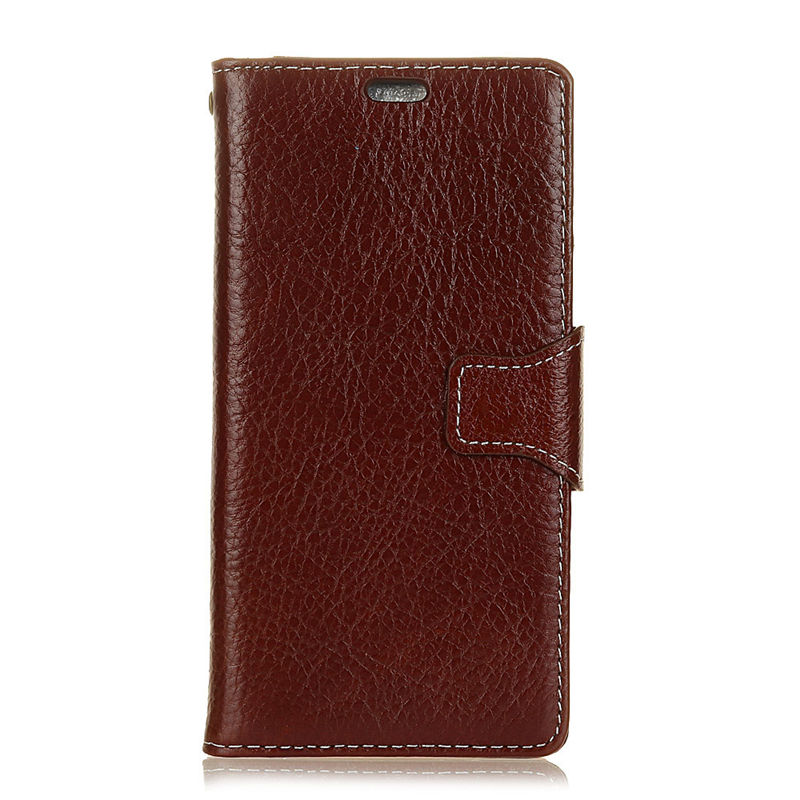 Case Samsung Galaxy A6+ (2018) #เคสฝาพับสไตล์กระเป๋าสตางค์หนังแท้ Crazy Horse Genuine Leather Wallet
