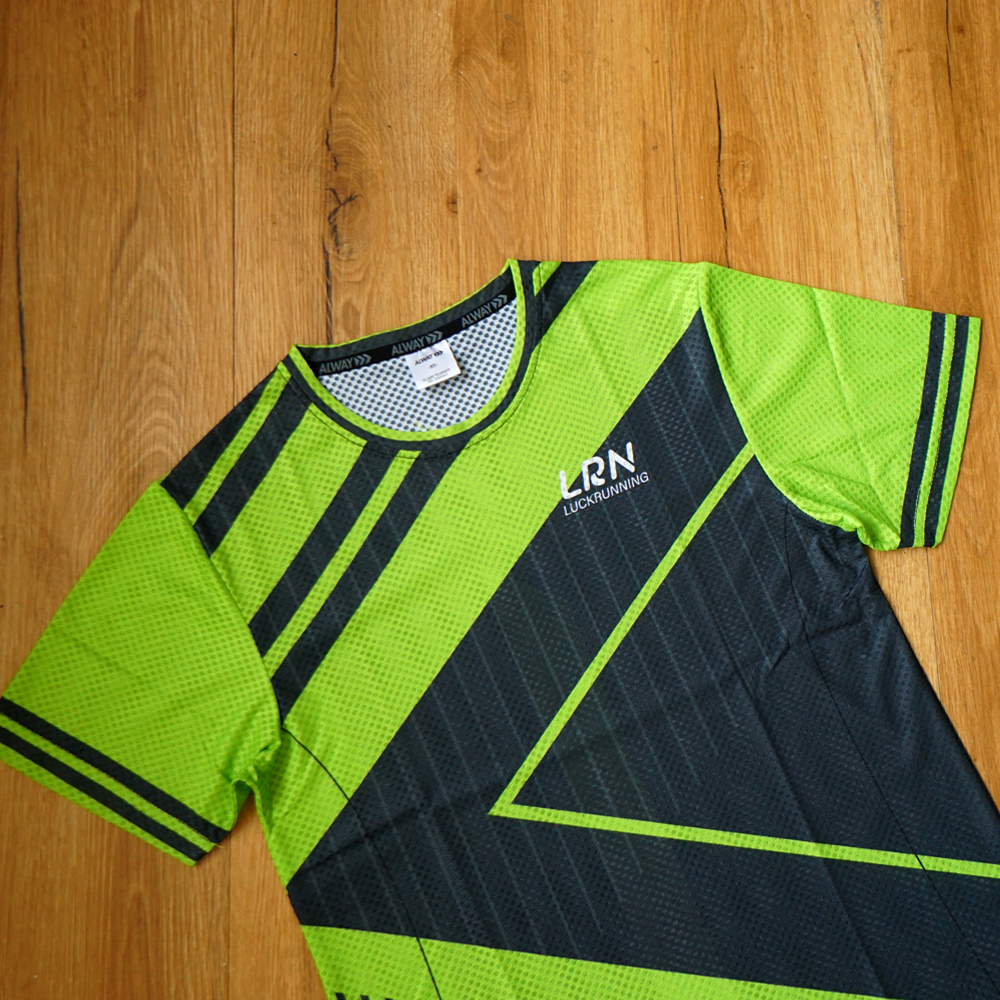 เสื้อวิ่งแขนสั้น แขนกุด เสื้อกล้าม (ชญ) ผ้า AirFlow ของแท้ มีรูระบายอากาศทั้งตัว น้ำหนักเบา ใส่สบายและไม่อมเหงื่อ (S21)