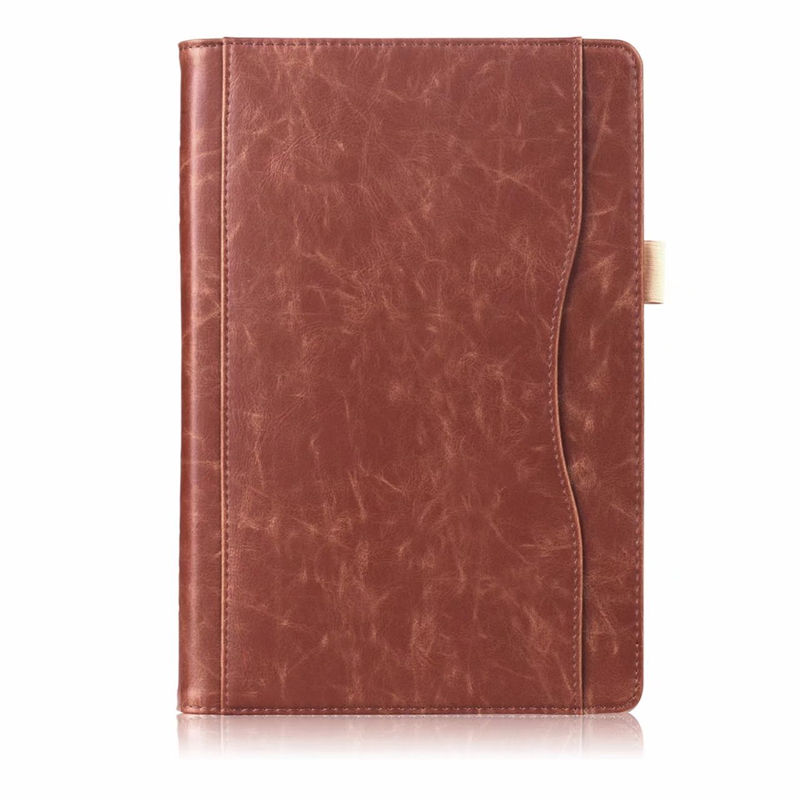 เคส Huawei MediaPad M5 Pro 10.8 นิ้ว #เคสฝาพับหนัง PU มีแถบยืดหยุ่นสวมนิ้ว Pocket Front PU Leather with Elastic Band
