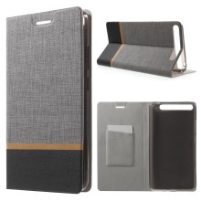 เคส Lenovo Phab Plus เคสฝาพับปกเสริมแผ่นเหล็ก Cross Texture Leather สวยหรู
