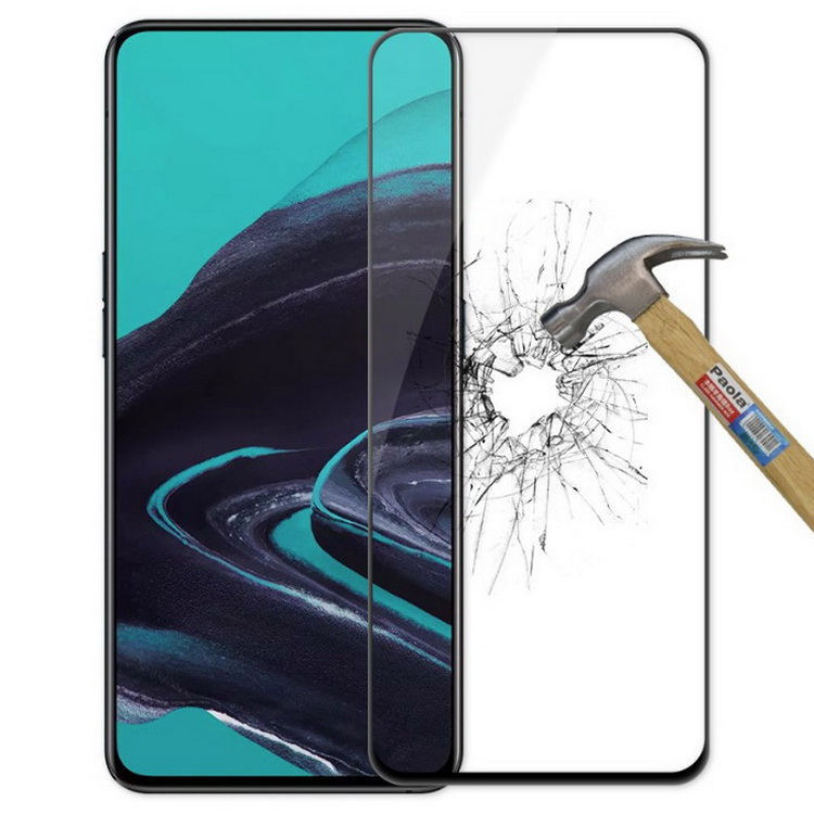 ฟิล์มกระจก Oppo Reno 2F แบบเต็มจอ Tempered Glass Screen Film
