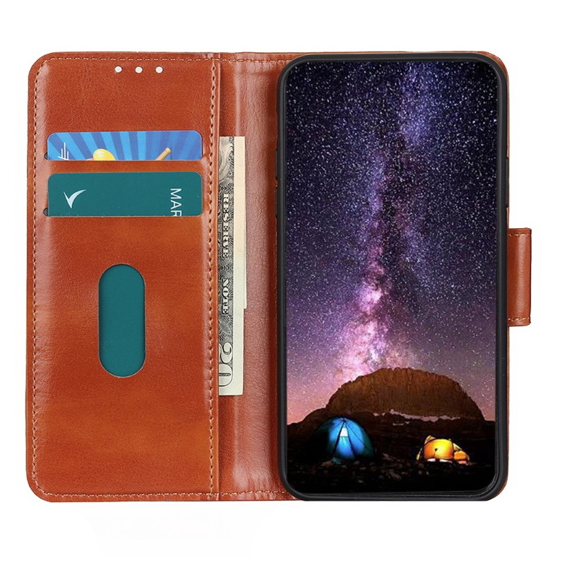 Case iphone 11 #เคสฝาพับหนัง PU คุณภาพดี Crazy Horse PU Leather Wallet