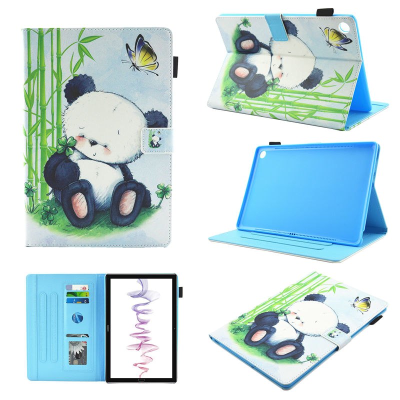 Case Huawei MediaPad M5 8.4 นิ้ว #เคสฝาพับหนัง PU พิมพ์ลาย Multifunction Pattern Printing Leather