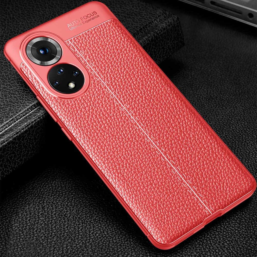 Case Huawei Nova 9#เคสฝาหลัง TPU ผิวลิ้นจี่ช่วยป้องกันลายนิ้วมือและกันลื่นได้ดี