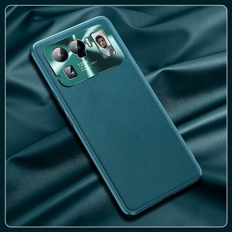 เคส Xiaomi Mi 11 Ultra #เคสแบบฝาหลัง TPU เคลือบหนัง PU Leather Cases Soft Matte Shockproof