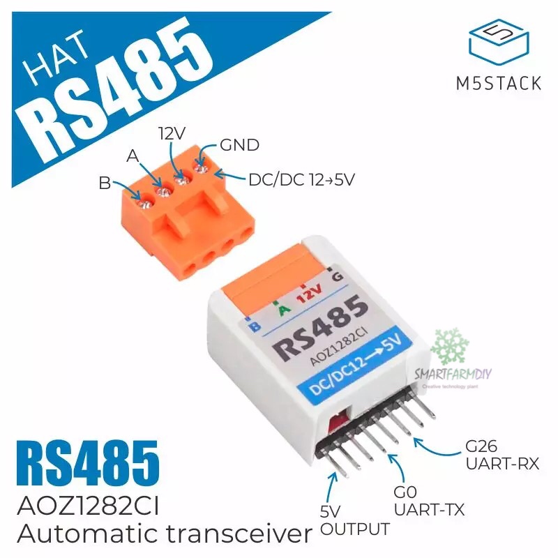 HAT M5stick RS485