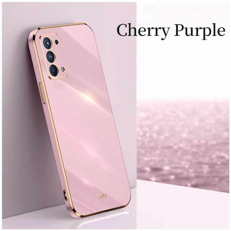 เคส OPPO Reno 6 Pro 5G #เคสฝาหลัง TPU นิ่มขอบเงา