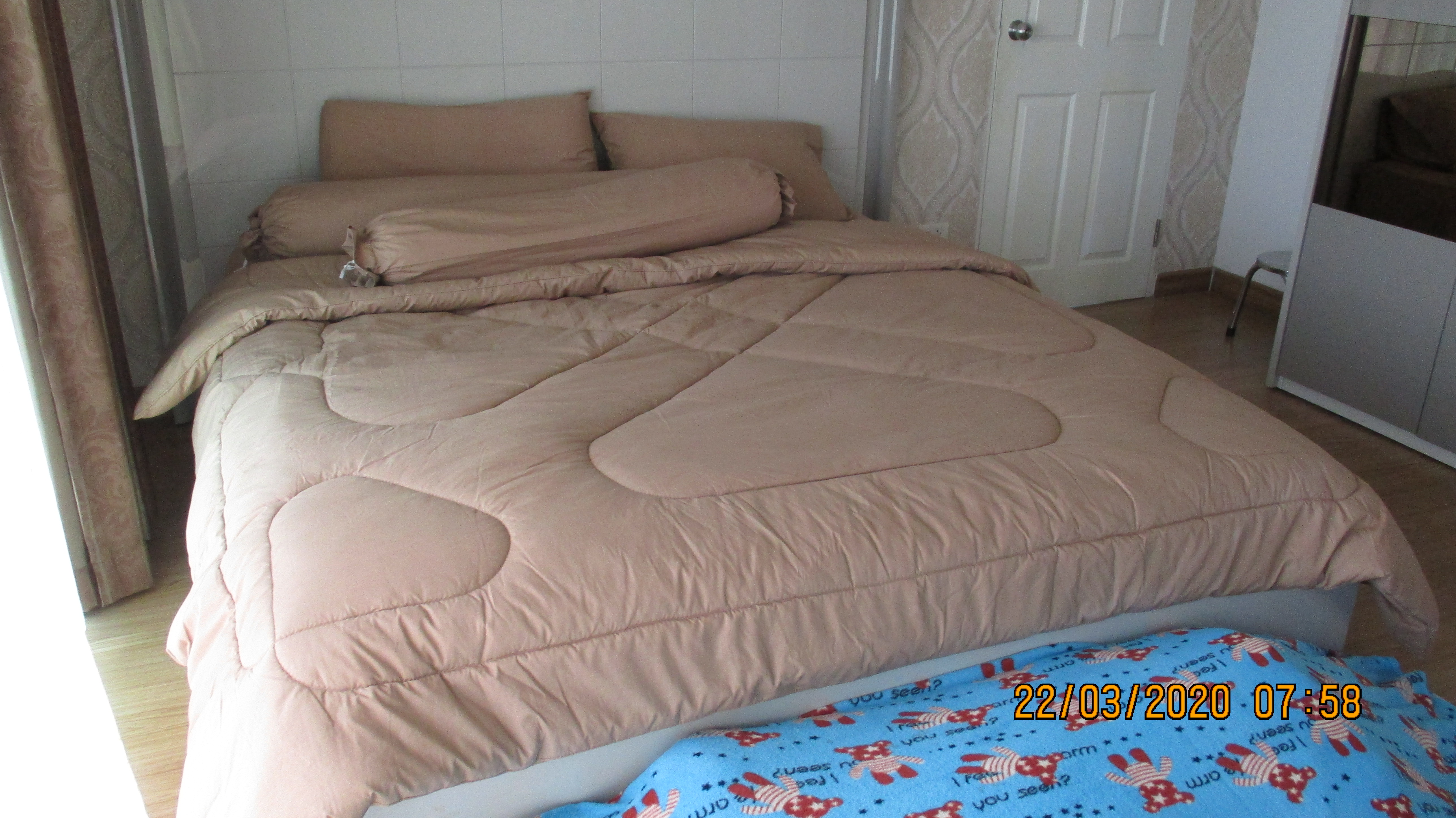 ชุดเครื่องนอนTOTO สีพื้น