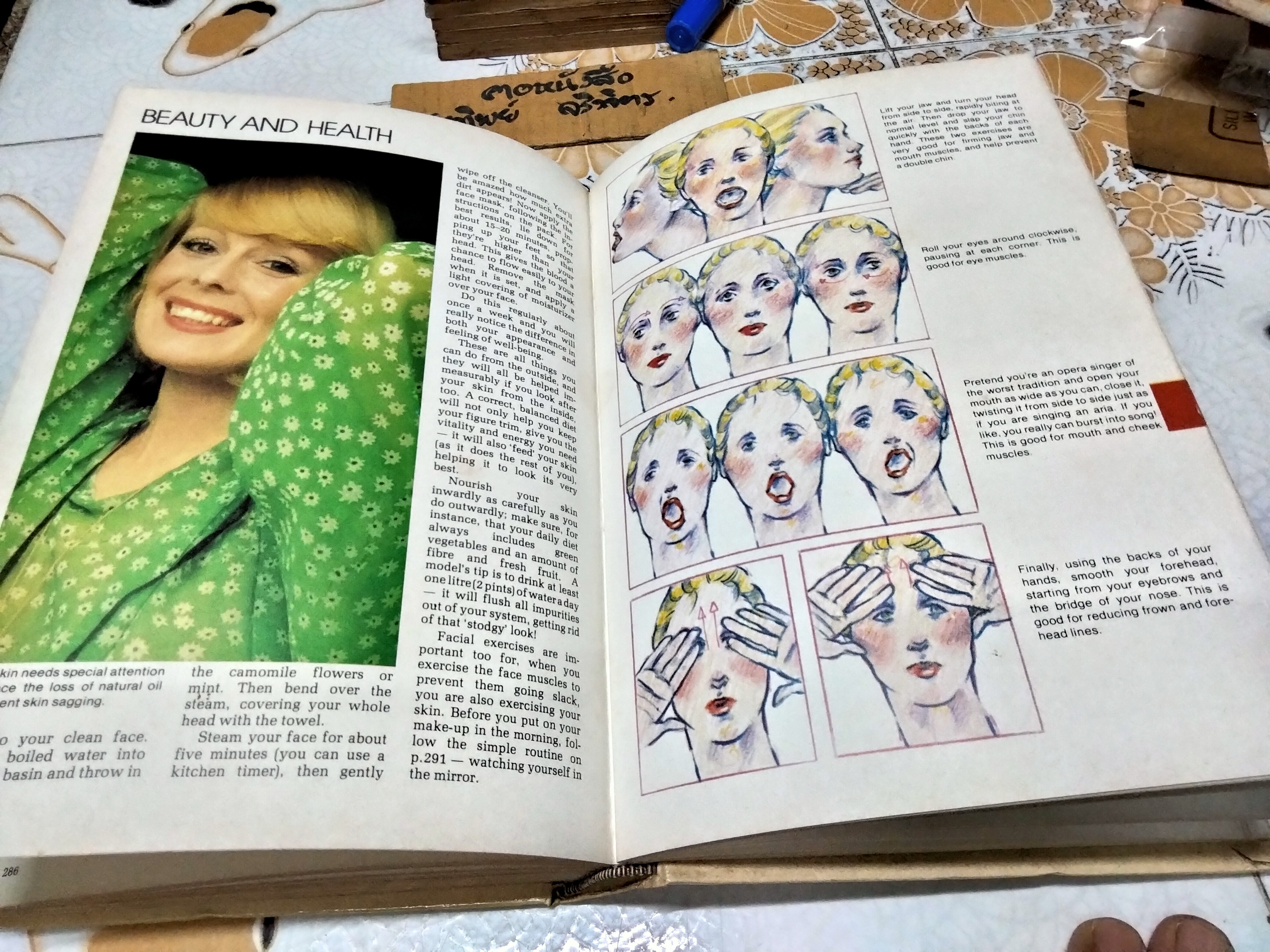 The Daiary Book of Home Management (hard cover) พิมพ์ 1980