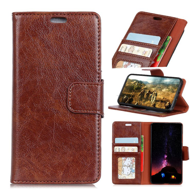 Case Samsung Galaxy S9 5.8นิ้ว #เคสแบบฝาพับหนังแยกคุณภาพดี Textured Split Leather