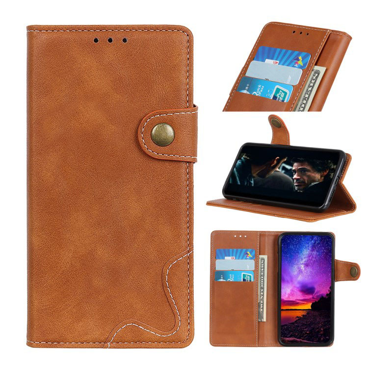 Case Huawei nova 6 #เคสฝาพับ S-shape Textured PU Leather Wallet