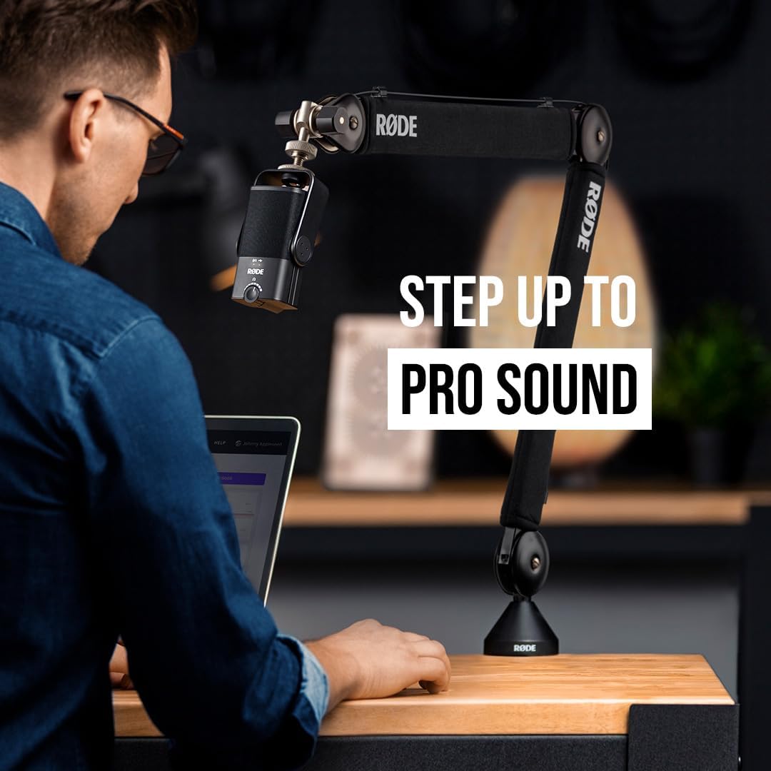 (Pre Order) Rode® NT USB Mini Studio Quality Usb Microphone, Black ไมโครโฟน USB คอนเดนเซอร์ ตั้งโต๊ะ