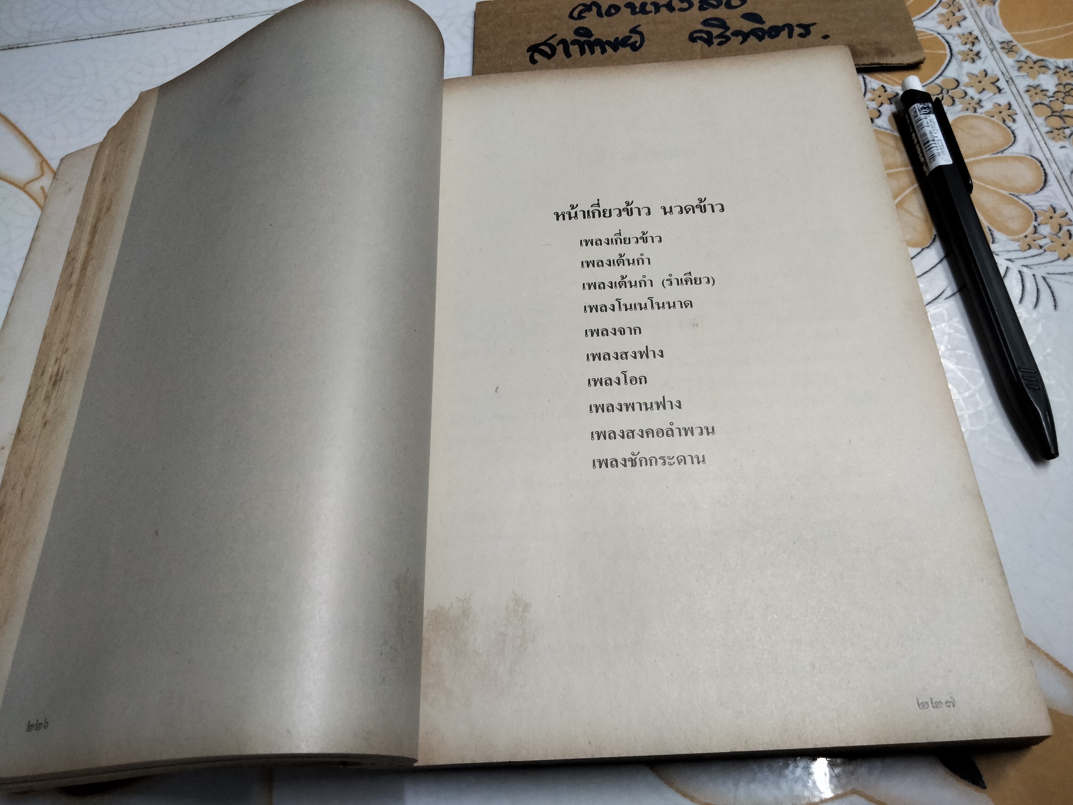 เพลงนอกศตวรรษ โดย เอนก นาวิกมูล