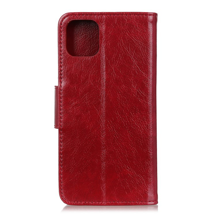 เคส Samsung Galaxy S10 Lite #เคสฝาพับหนังแยกปิดฝาแม่เหล็ก Textured Split Leather Wallet Magnetic
