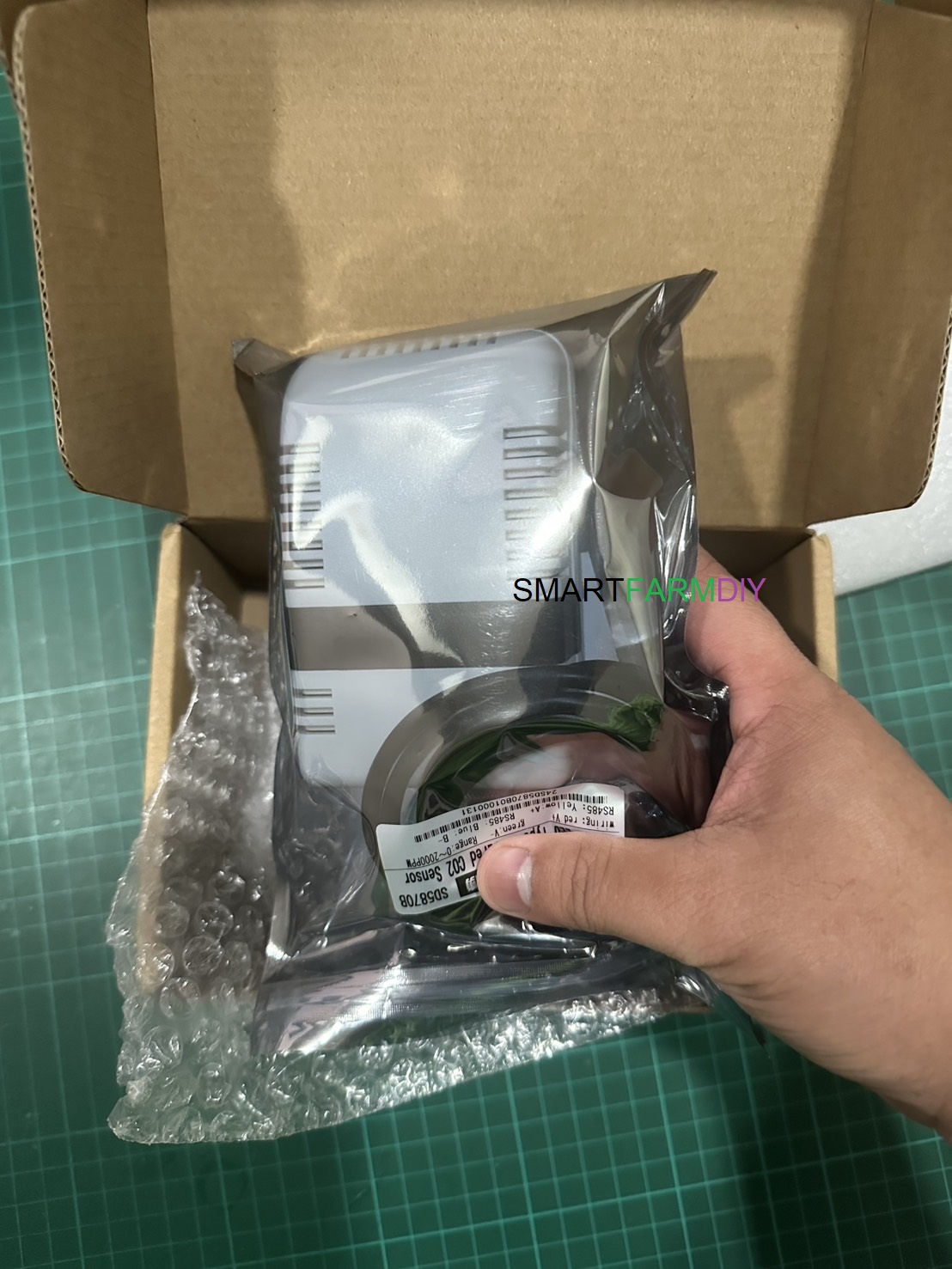 High precision CO2 sensor RS485 วัดก๊าซคาร์บอนไดออกไซต์