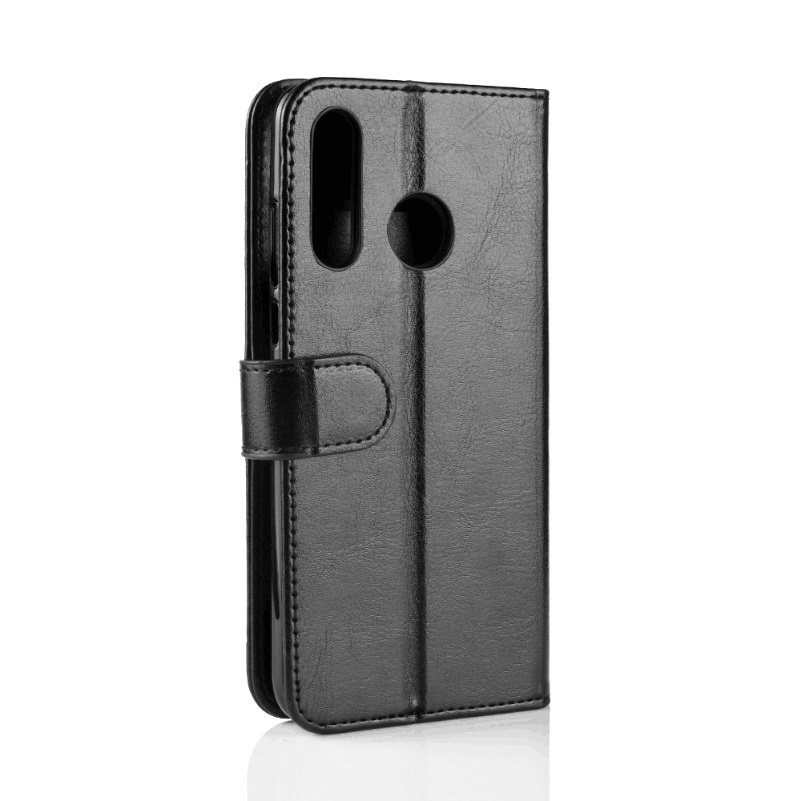 Case Huawei P30 Lite #เคสฝาพับหนัง PU ผิวหนังม้าสไตล์กระเป๋าสตางค์